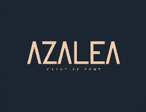 Azalea font