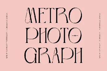 Metro Photograph font