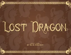 Lost Dragon font