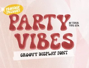 Party Vibes font