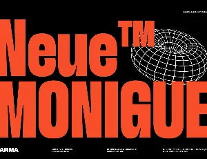 Monigue DEMO font