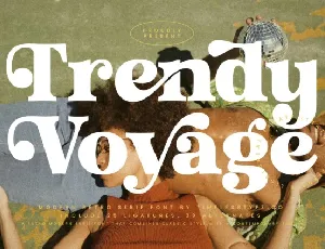 Trendy Voyage Serif font