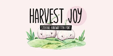 Harvest Joy font