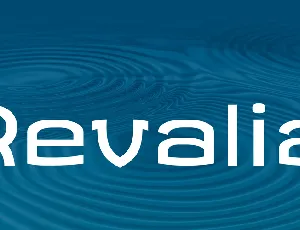 Revalia font