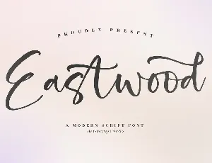 Eastwood font