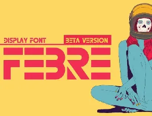 Febre Display font