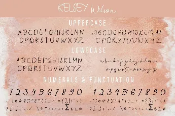 Kelsey Wilson Duo font