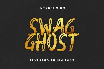 Swag Ghost font