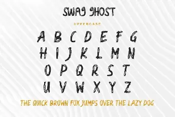 Swag Ghost font