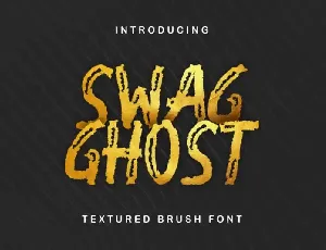 Swag Ghost font