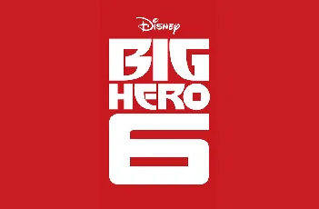 BIG HERO 6 FONT font