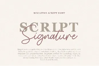 Bugatine font