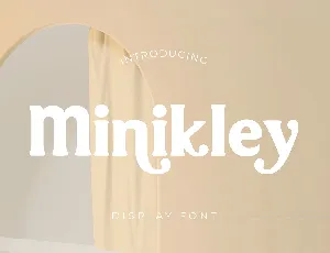 Minikley font