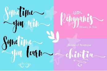 Srikonitta Script Free Download font