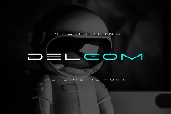 Delcom font