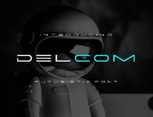 Delcom font