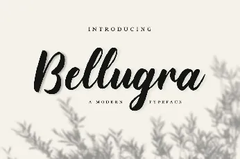 Bellugra font