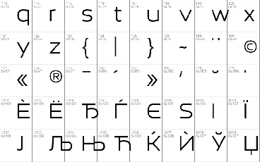 Esqadero FF CY 4F font