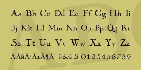 Mayflower Antique font