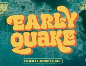 Early Quake font