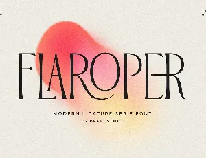 Flaroper font