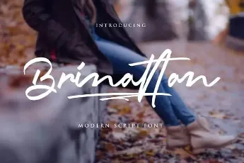 Brinattan Script font