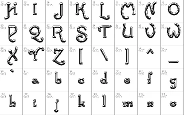 SANTAS SLEIGH FONT font