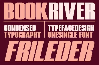 Frileder font