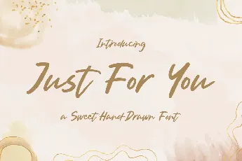 Just For You Free Trial font