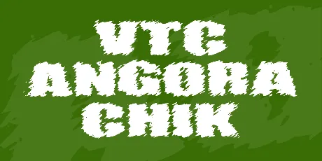 VTC Angora Chik font