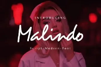 Malindo font