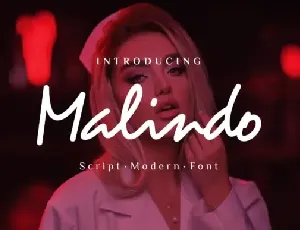 Malindo font