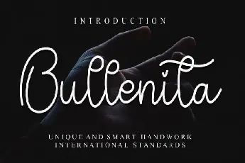 Bullenita Handwritten font