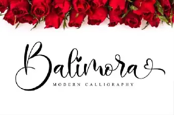 Balimora Script font