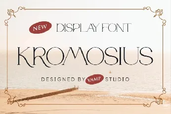 Kromosius font