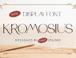 Kromosius font