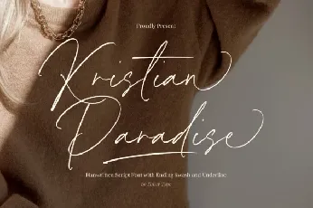 Kristian Paradise font