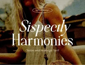 Sispectly Harmonies font