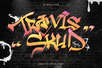 Travis Skud font