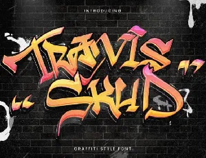 Travis Skud font