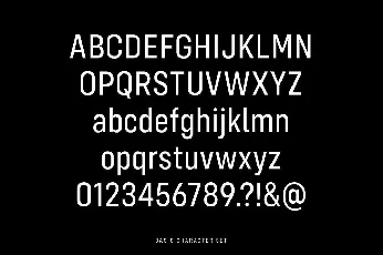 Config Condensed font