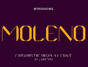 Moleno font