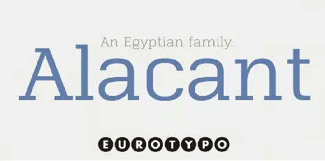 Alacant font