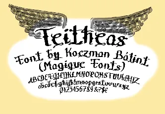 Teitheas font