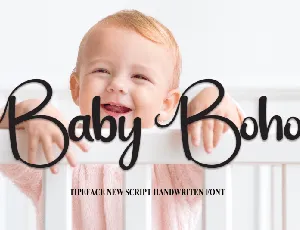 Baby Boho Typeface font