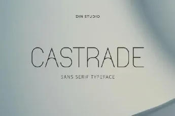 Castrade Sans Serif font