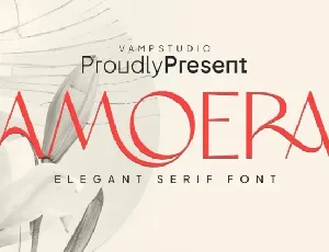 Amoera font