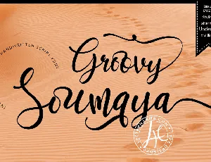 Groovy Soumaya Free font