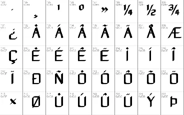 Zyphyte font