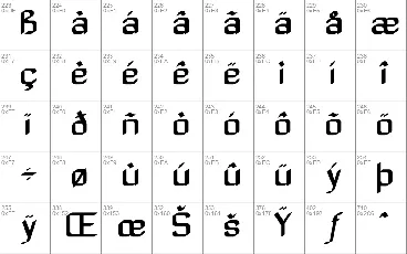 Zyphyte font